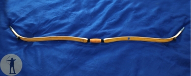 Laminierter Bogen im mandschurischen Stil von AF Bow - Bogen abgespannt