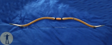 Laminierter Bogen im mandschurischen Stil von AF Bow - Bogen aufgespannt