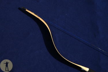 laminierter Bogen „Basic Long Siyah Tang Bow“ von Zhang Li - Ali Bow - Verlauf Sehne am Bogen/Wurfarmende